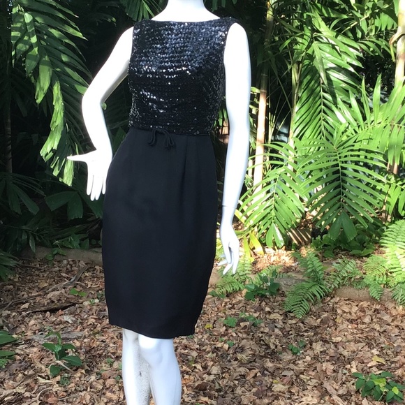 Vintage 1950s cocktail Dress - Picture 2 of 13